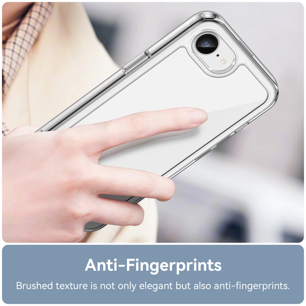 Ốp lưng IPhone 16e trong suốt chính hãng KST DESIGN chống ố vàng - bảo vệ toàn diện - chống sốc