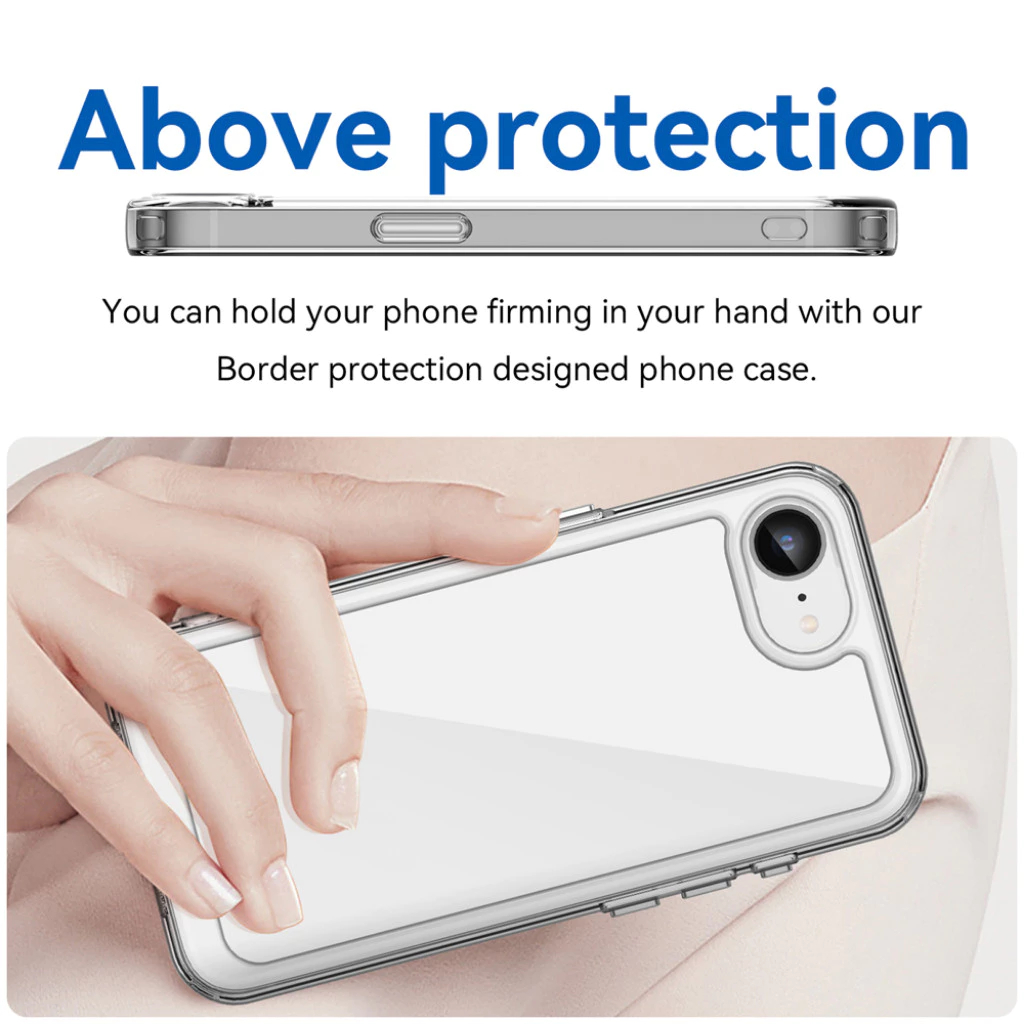 Ốp lưng IPhone 16e trong suốt chính hãng KST DESIGN chống ố vàng - bảo vệ toàn diện - chống sốc