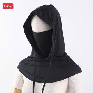Mũ chống nắng chống tia uv chất liệu silk lạnh chùm kín đầu kèm khẩu trang 🌸🌸🌸