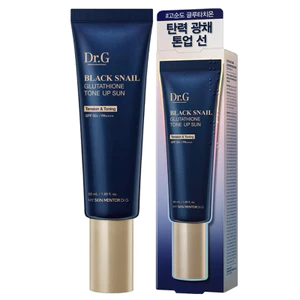 Kem chống nắng nâng tone dưỡng trắng Dr.G Black Snail Glutathione Tone-up SPF50+ PA++++, 50ml