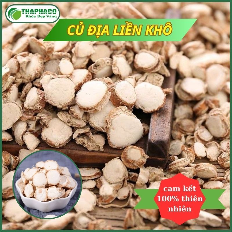 Địa liền sấy khô túi 1kg - hàng sạch thơm giá rẻ