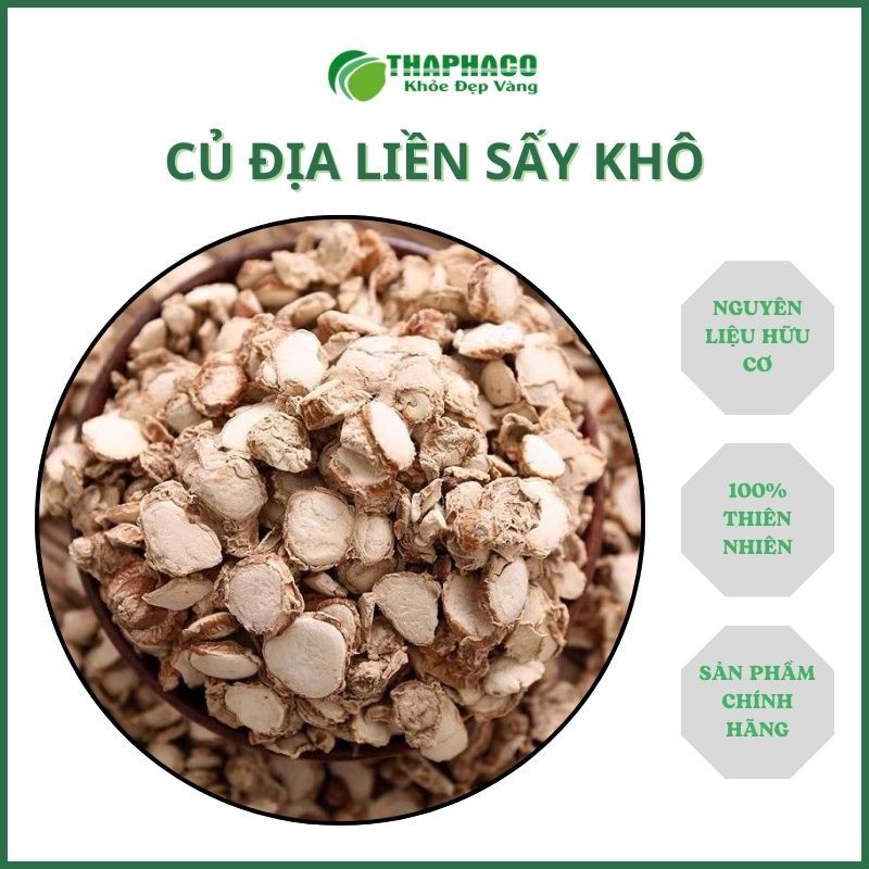 Địa liền sấy khô túi 1kg - hàng sạch thơm giá rẻ