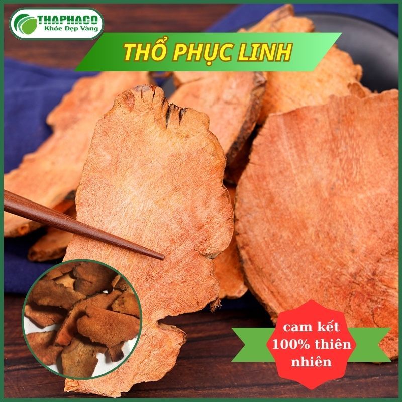 [Túi 1kg ] Thổ Phục Linh/ Củ Khúc Khắc - hàng công ty - chất lượng cao - Thaphaco