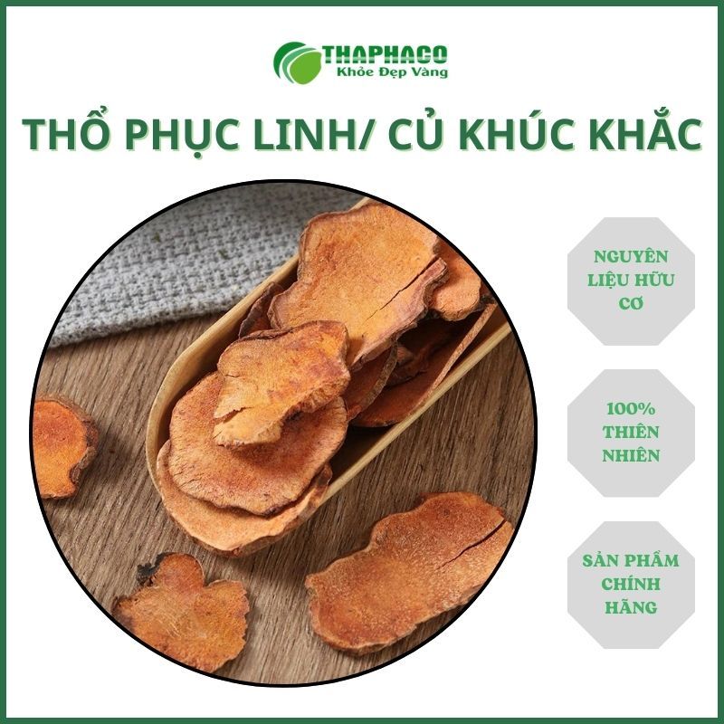 [Túi 1kg ] Thổ Phục Linh/ Củ Khúc Khắc - hàng công ty - chất lượng cao - Thaphaco
