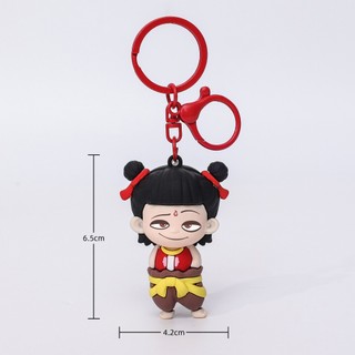 Móc Khóa Na Tra Ma Đồng Giáng Thế – Dễ Thương, Cute, Kèm Ngao Bích, Quà Tặng Ý Nghĩa, Phụ Kiện