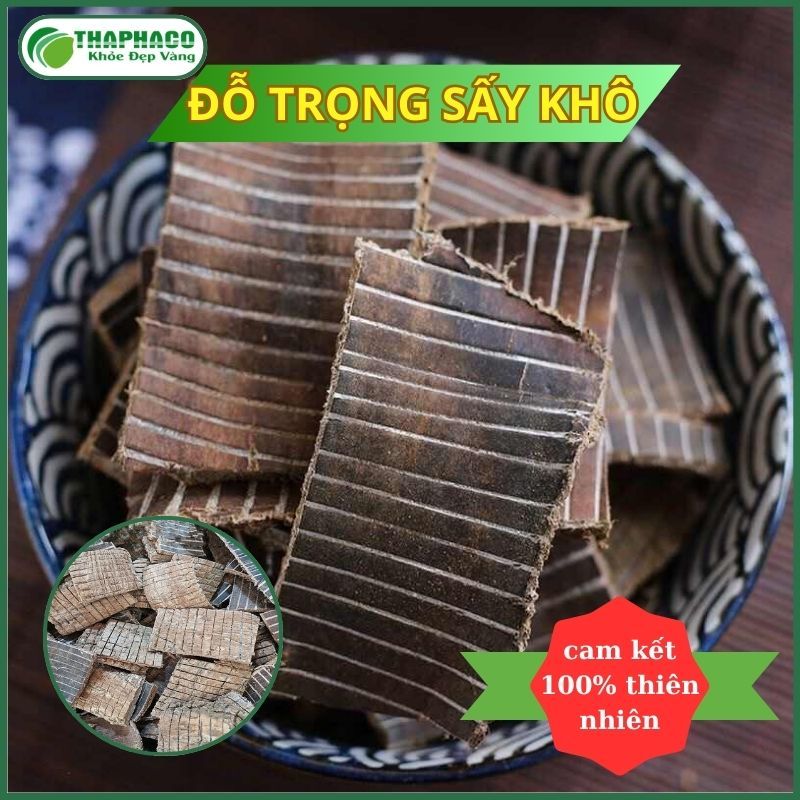 1kg Đổ trọng sấy khô - Hàng sạch thơm cao cấp - Thảo Dược THAPHACO