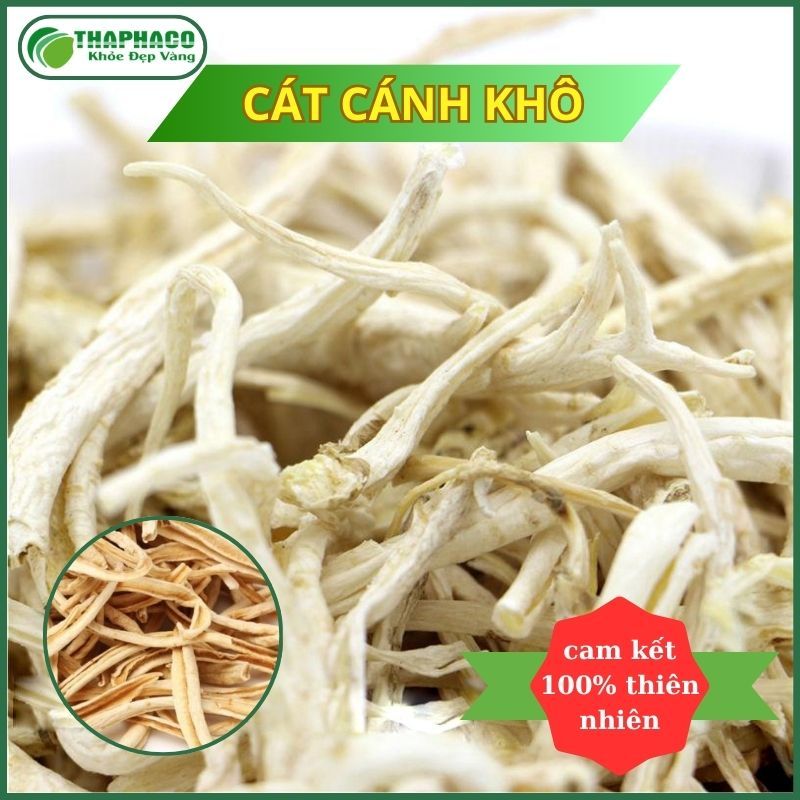 [Dược Liệu] Cát Cánh Khô Nguyên Chất - Hàng Loại 1 - Túi lớn 500gram - THAPHACO