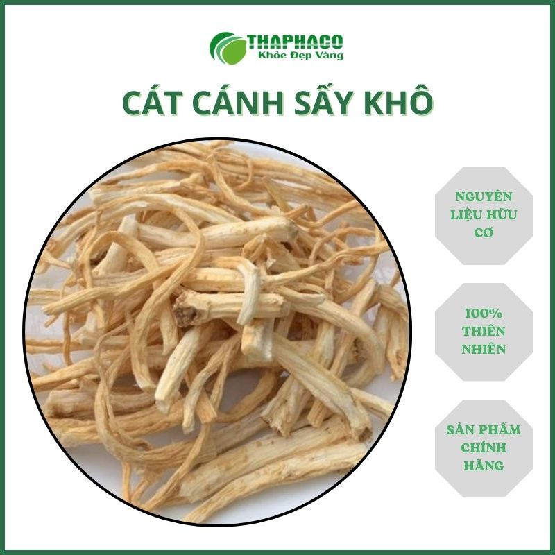 [Dược Liệu] Cát Cánh Khô Nguyên Chất - Hàng Loại 1 - Túi lớn 500gram - THAPHACO