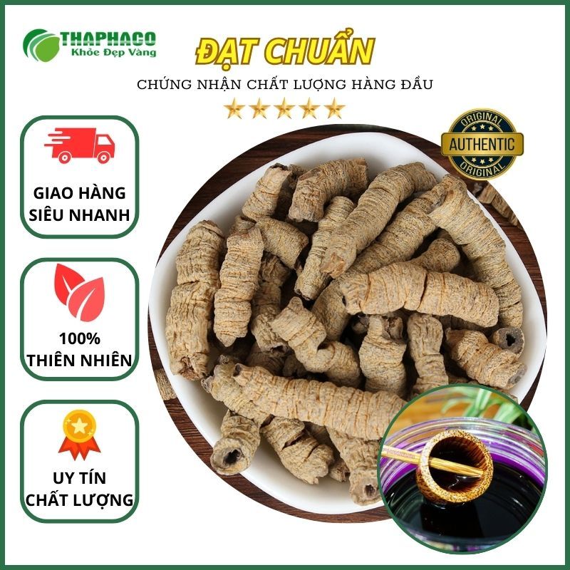 [Thảo Dược] Ba Kích Tim Khô Rút Lõi Nguyên Chất Thaphaco - Túi 500gram