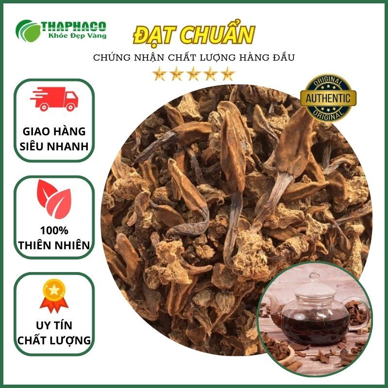 Nấm ngọc cẩu khô hàng loại 1 - Hỗ trợ cải thiện sức khỏe sinh lý nam - Trà sạch 500gram - Thaphaco
