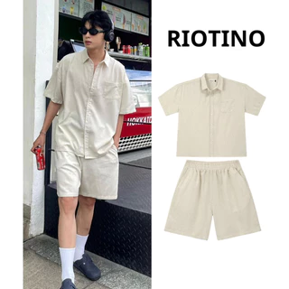 Set Bộ Sơmi Đũi Nam Cao Cấp Cộc Tay Chất Đũi LINEN CAO CẤP dày dặn thoáng mát ,thấm hút mồ hôi Form Basic SM05