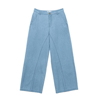 Quần Jean Giấy Mềm Ống Suông J-P Fashion Lưng Cao Tôn Dáng, Quần Jean Ống Rộng Basic Chất Jean Mềm Mát 11111666