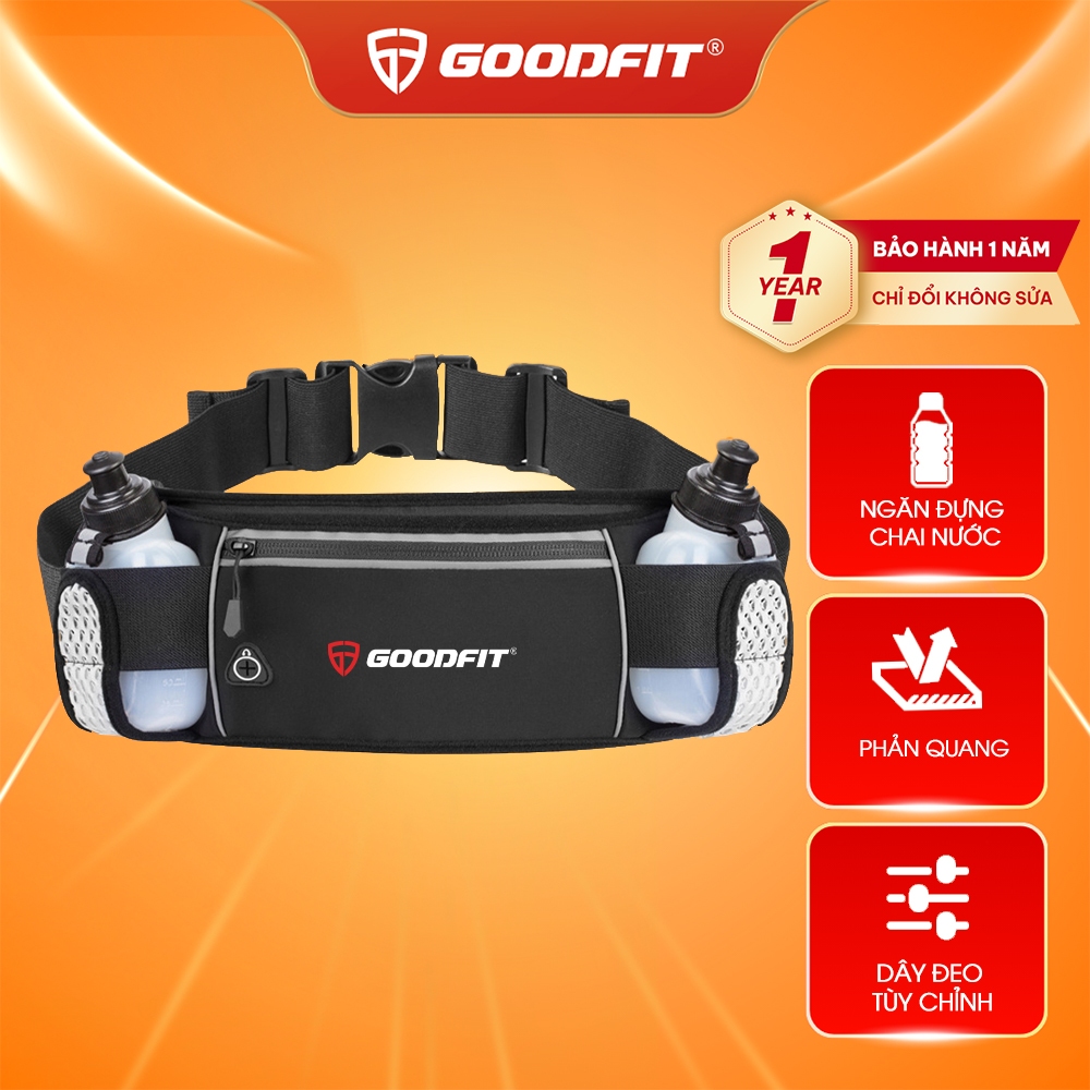 Ảnh Túi đeo chạy bộ 2 ngăn đựng nước GoodFit GF120RB 1