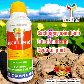 Trị nấm cây trồng hiệu quả Hecvil Ấn độ 1 lít hàng đậm đặc
