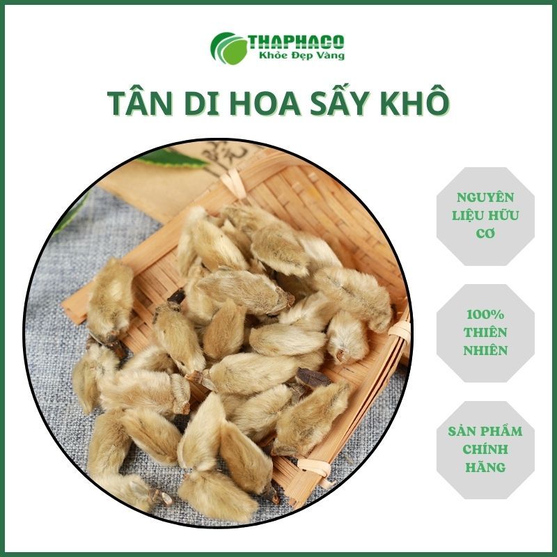 [1kg] Tân di hoa sấy khô - hàng sạch thơm cao cấp - Thảo dược THAPHACO