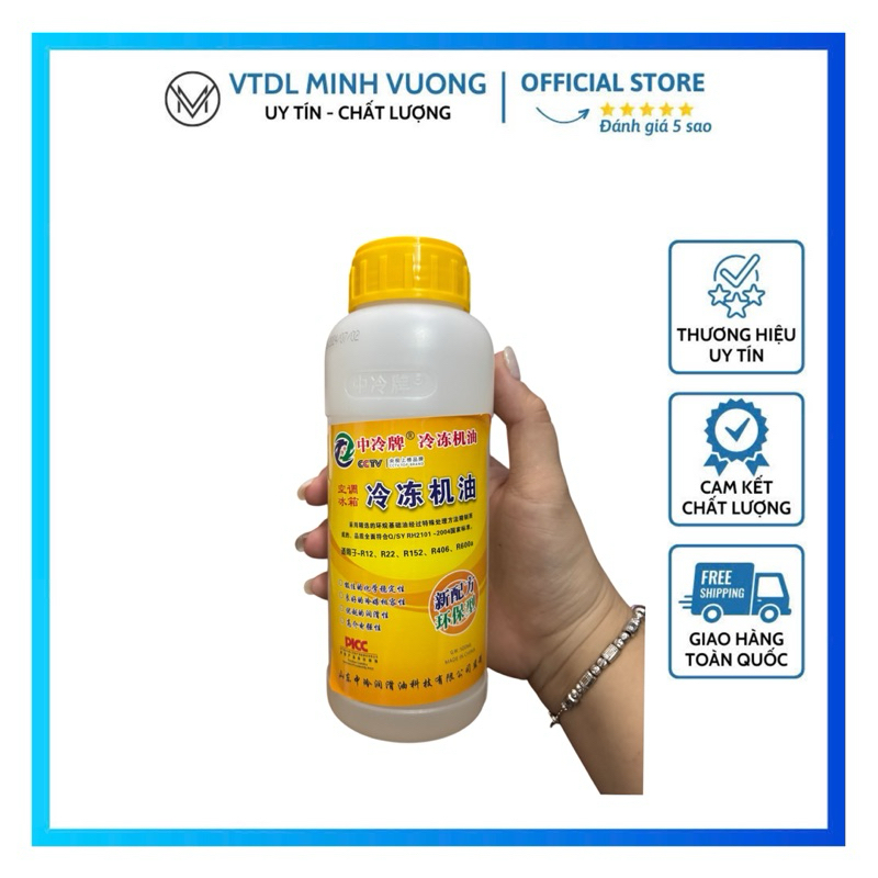 Dầu lạnh nhớt tủ lạnh R600a Jinseng cao cấp