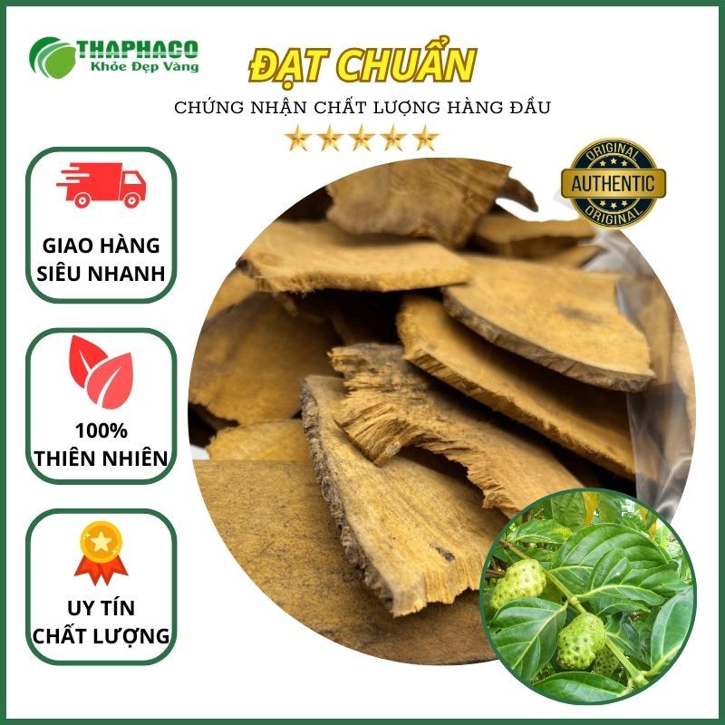 Rễ cây nhàu sấy khô - hàng sạch thơm cao cấp - túi lớn 1kg giá rẻ