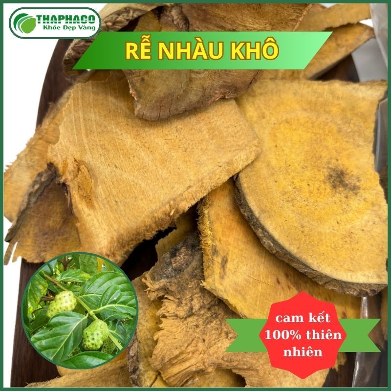 Rễ cây nhàu sấy khô - hàng sạch thơm cao cấp - túi lớn 1kg giá rẻ
