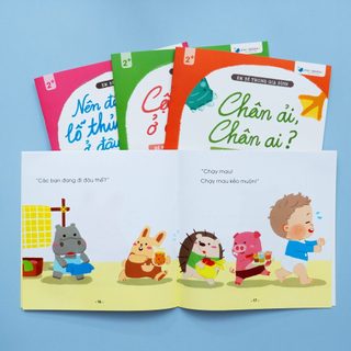 Sách - Bộ sách Em bé trong gia đình - Bộ 4 cuốn lẻ/combo tùy chọn - Finybooks