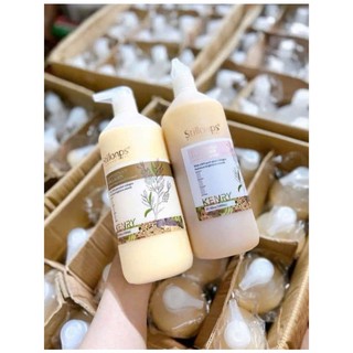 ComBo Dầu gội xả KENRY Stillonps dưỡng sinh cô đặc phục hồi, sạch gàu hương thảo mộc thiên nhiên