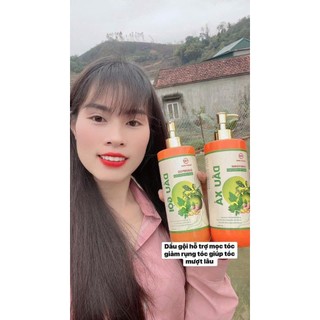Combo 500ml dầu gội dầu xả gừng bưởi chống rụng tóc, mềm tóc