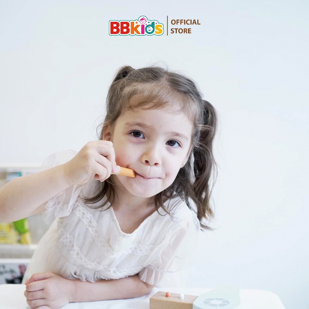 Đồ Chơi Trang Điểm BBkids, Đồ Chơi Bằng Gỗ Montessori, Đồ Chơi Bé Gái, Gỗ Tự Nhiên - BB026