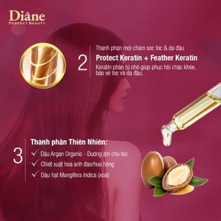 Dầu gội đầu giảm rụng tóc đến 96% giảm gàu mẩn đỏ da đầu Diane Extra Hair Fall Control 450ml