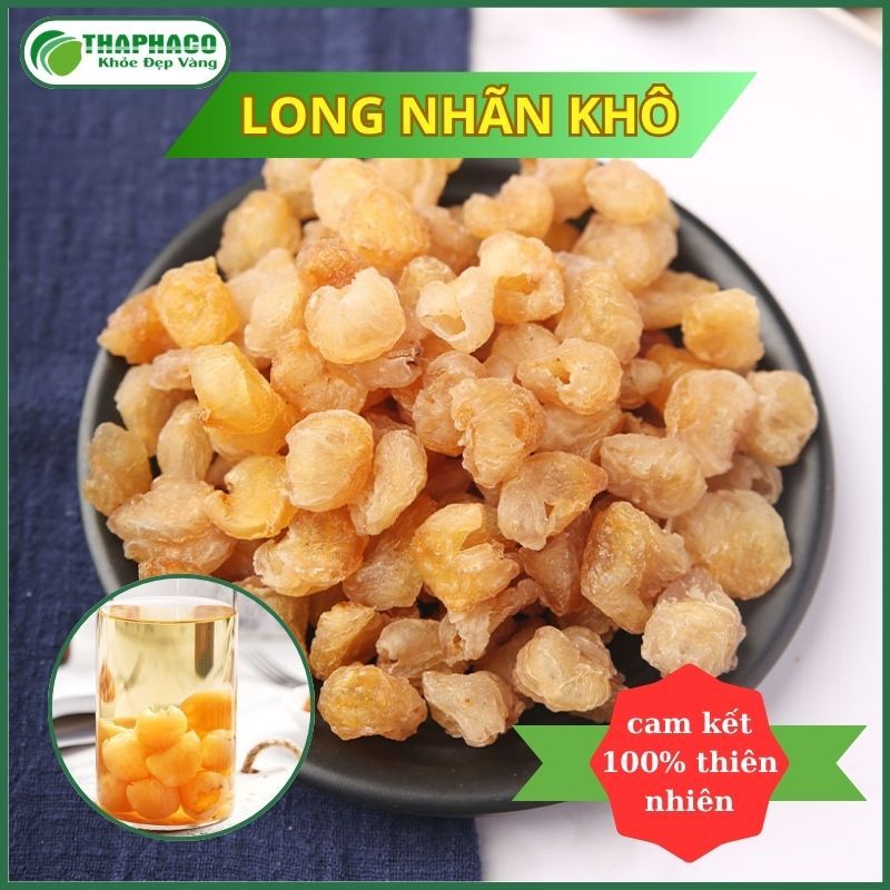 [Túi 500gram] Long nhãn sấy khô hàng sạch thơm cao cấp - Thảo Dược THAPHACO