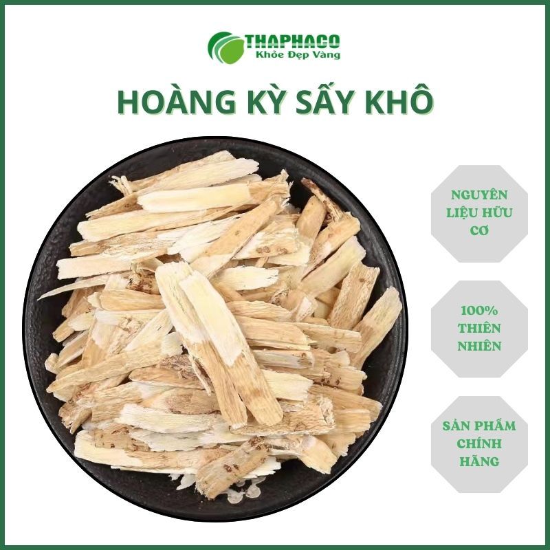 Hoàng kỳ sấy khô - hàng sạch thơm cao cấp - túi lớn loại 1kg