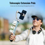 GIMBAL ZHIYUN CINEPEER CQ5 - Tay Cầm Chống Rung 3 Trục Dành Cho Điện Thoại - Hàng Chính Hãng / Bảo Hành 12 Tháng — ảnh 5