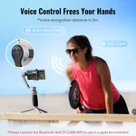 GIMBAL ZHIYUN CINEPEER CQ5 - Tay Cầm Chống Rung 3 Trục Dành Cho Điện Thoại - Hàng Chính Hãng / Bảo Hành 12 Tháng — ảnh 2