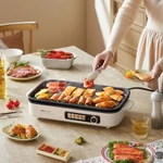 Bếp Nướng Điện Bear GR 4H15C Chính Hãng Nướng Không Khói Chống Dính Công Suất Lớn Cho Gia Đình Tiệc BBQ BẢO HÀNH 18 THÁN — ảnh 5