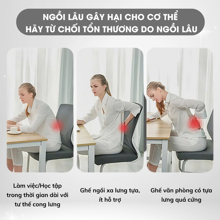 Đánh Giá Gối Tựa Lưng Văn Phòng Ô Tô Sofa A Concept Decor: Giảm Đau Lưng, Nâng Đỡ Cột Sống Hiệu Quả