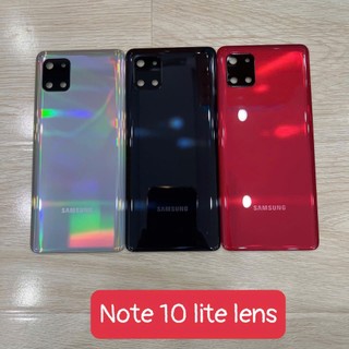 Lưng vỏ samsung Note 10 lite, lưng pin, nắp lưng có viền kính camera ngoài SM-N770F, SM-N770F/DS, SM-N770F/DSM