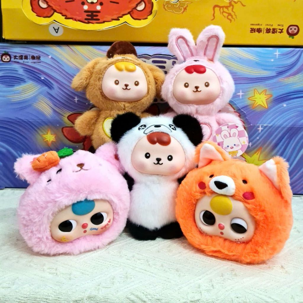 [ Hàng Unboxx ] Bé ba tai gấu thỏ thiết kế mặt nhựa có hương thơm nhẹ làm móc khóa dễ thương