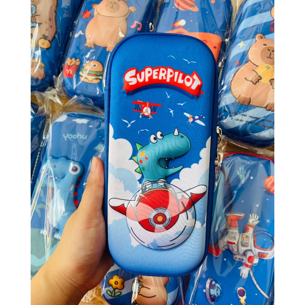 BÓP VIẾT 3D NỔI cho bé trai bé gái SIÊU CUTE