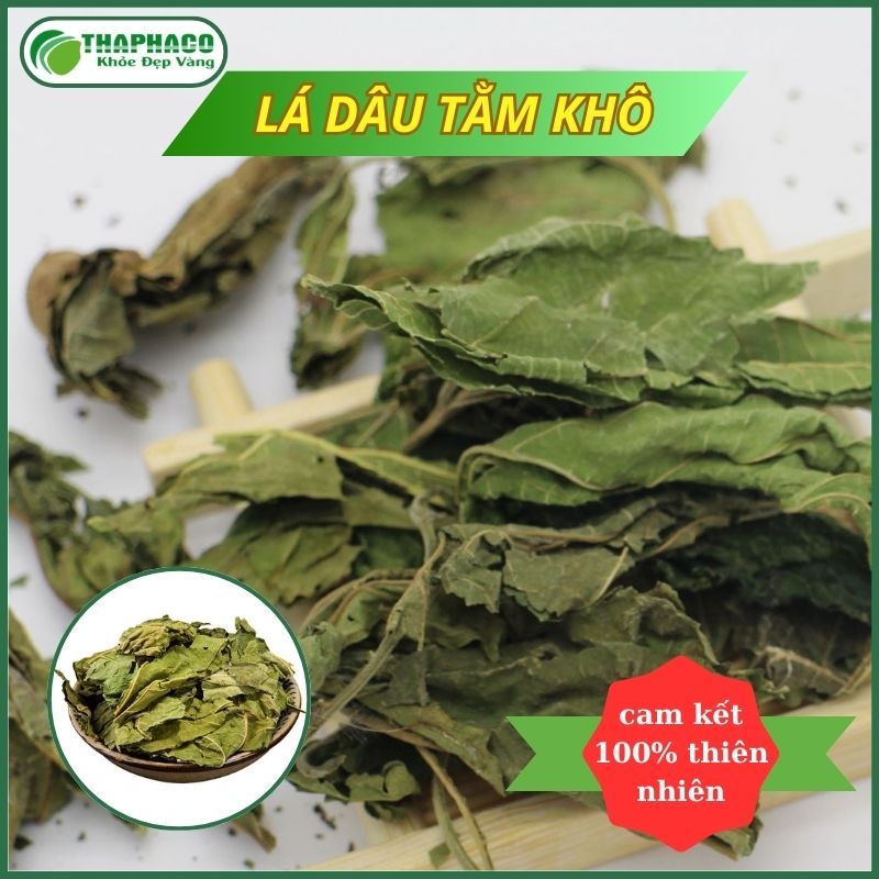 [Túi 1kg] Lá Dâu Tằm/Tăng Diệp Sấy Khô - Chất Lượng - Thaphaco