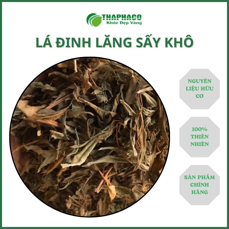 Lá đinh lăng sấy khô - Hàng sạch thơm cao cấp - Chuyên dùng để pha trà hỗ trợ cải thiện giấc ngủ - Túi 1kg