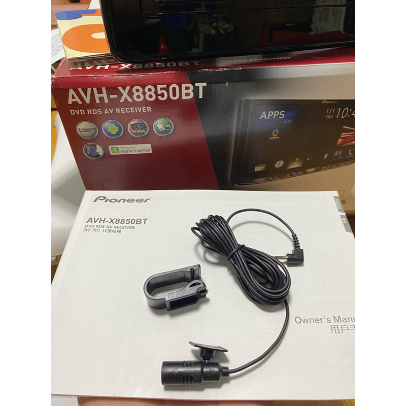 Microphone Bluetooth Pour Autoradio Pioneer - Prise Jack 2.5 Mm, Compatible Avec La Plupart Des Modèles