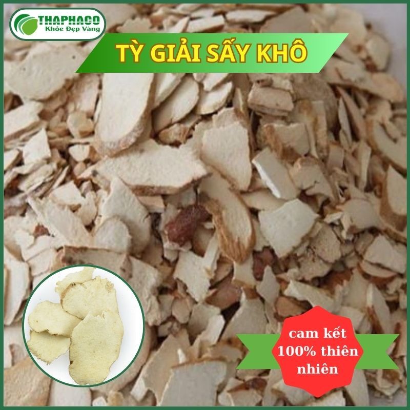 [Túi lớn loại 1kg] Tỳ Giải Khô Nguyên Chất -  Thaphaco - Hàng Loại 1