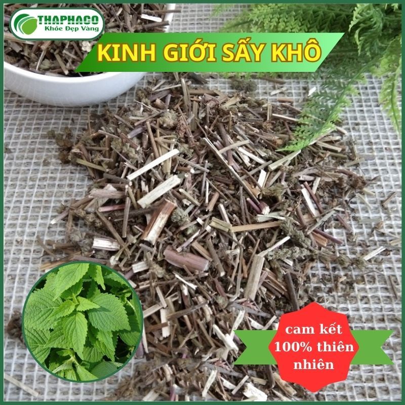 [Túi 1kg] Kinh Giới/ Kinh Giới Tuệ Khô Sấy Khô Tốt Cho Sức Khỏe Thaphaco
