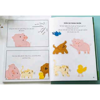 Sách - Bộ 6 Cuốn Cùng Con Học Nói - Bộ sách dành cho bé trên 1 tuổi - Phân loại lẻ - Finybooks