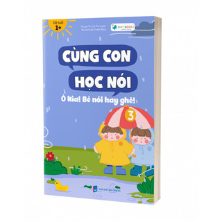 Sách - Bộ 6 Cuốn Cùng Con Học Nói - Bộ sách dành cho bé trên 1 tuổi - Phân loại lẻ - Finybooks