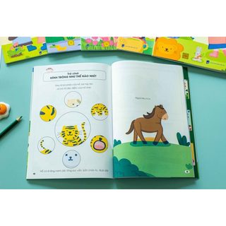 Sách - Bộ 6 Cuốn Cùng Con Học Nói - Bộ sách dành cho bé trên 1 tuổi - Phân loại lẻ - Finybooks