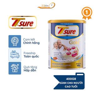 Sữa bột T.Sure Gold+ 400g / Diabet Gold++ 900g – Cho người lớn tuổi, tiểu đường – 23HShopPremium