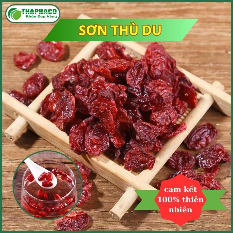 Sơn thù du sấy khô hàng sạch thơm cao cấp - Túi lớn loại 1kg