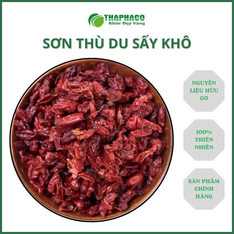 100gram sơn thù du sấy khô - hàng sạch thơm cao cấp - Thảo Dược THAPHACO