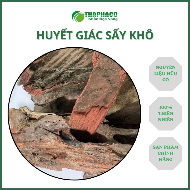 [Thảo Dược] Huyết Giác Khô Sấy Khô - Hàng Loại 1 - Túi 1kg - Thaphaco