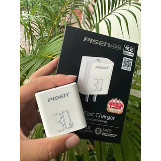 sạc nhanh Pisen 30W ,20W sạc nhanh PD 3.0 chính hãng, siêu bền BH 12 tháng
