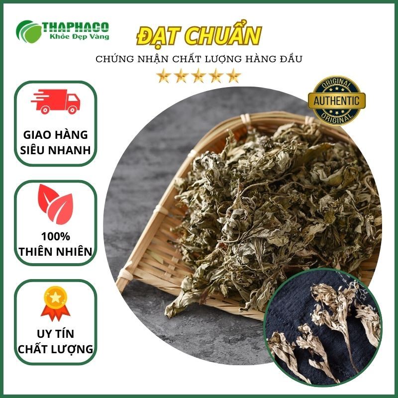 [Túi 1kg] Trà ngải cứu sấy khô - Hàng sạch thơm cao cấp - Thảo Dược THAPHACO